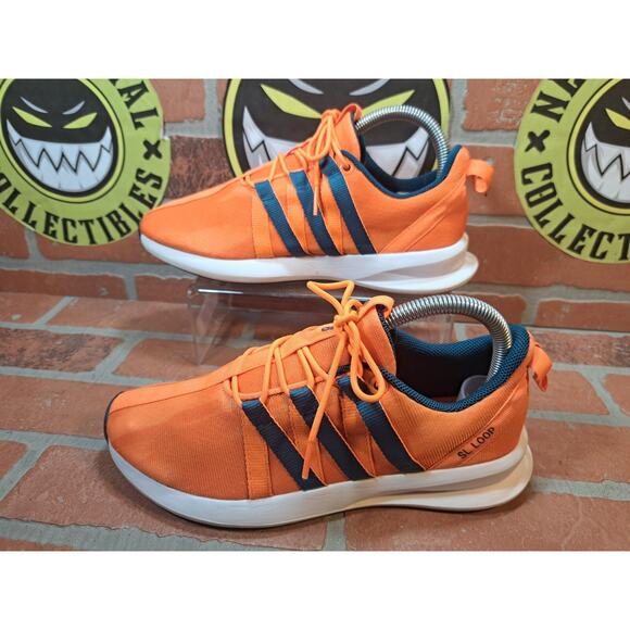 Adidas Sl Loop Runner Orange Blue Men's US Size 6 - Picture 1 of 6